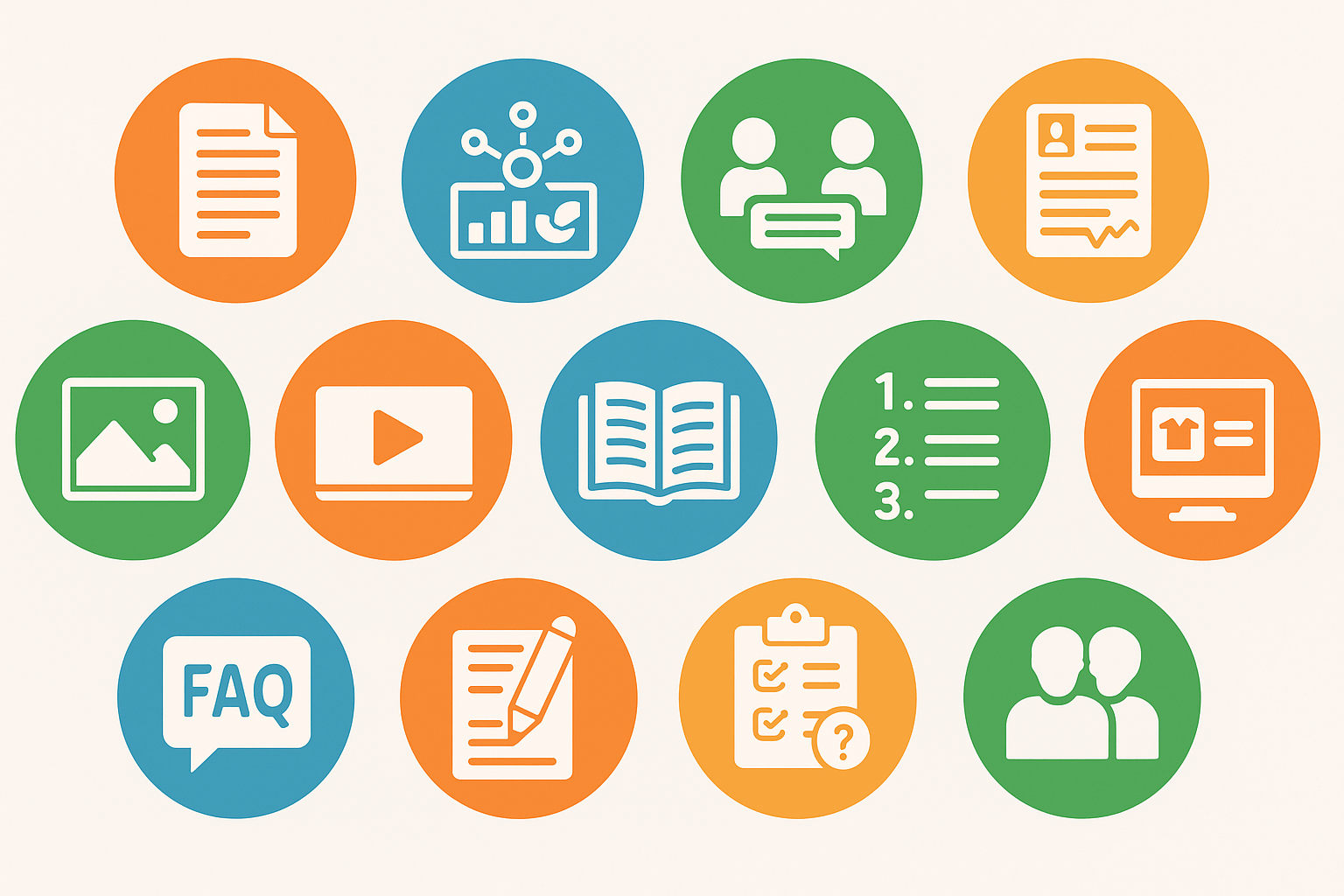 types de contenu pour blog d'entreprise img