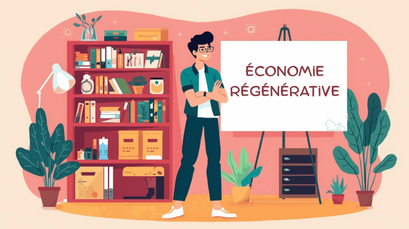 Illustration de l'article sur l'Économie régénérative